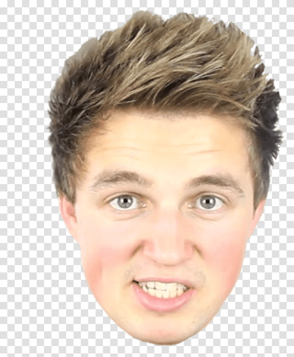 Marcus Butler Zoom Face Clip Arts Marcus Butler, Head, Person, Human, Boy Transparent Png