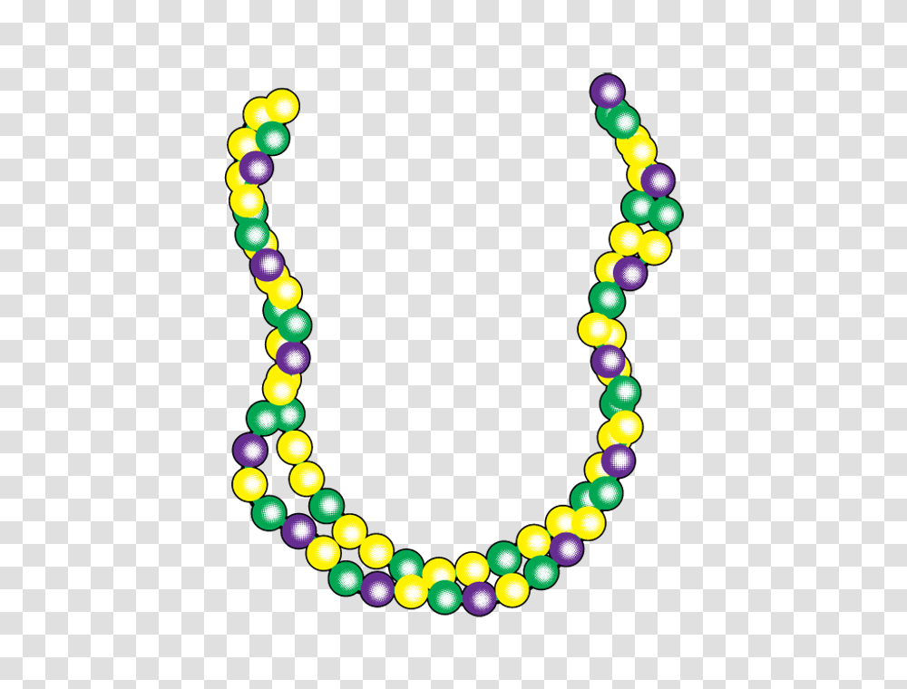 Mardi Gras Beads Clip Art, Number, Necklace Transparent Png