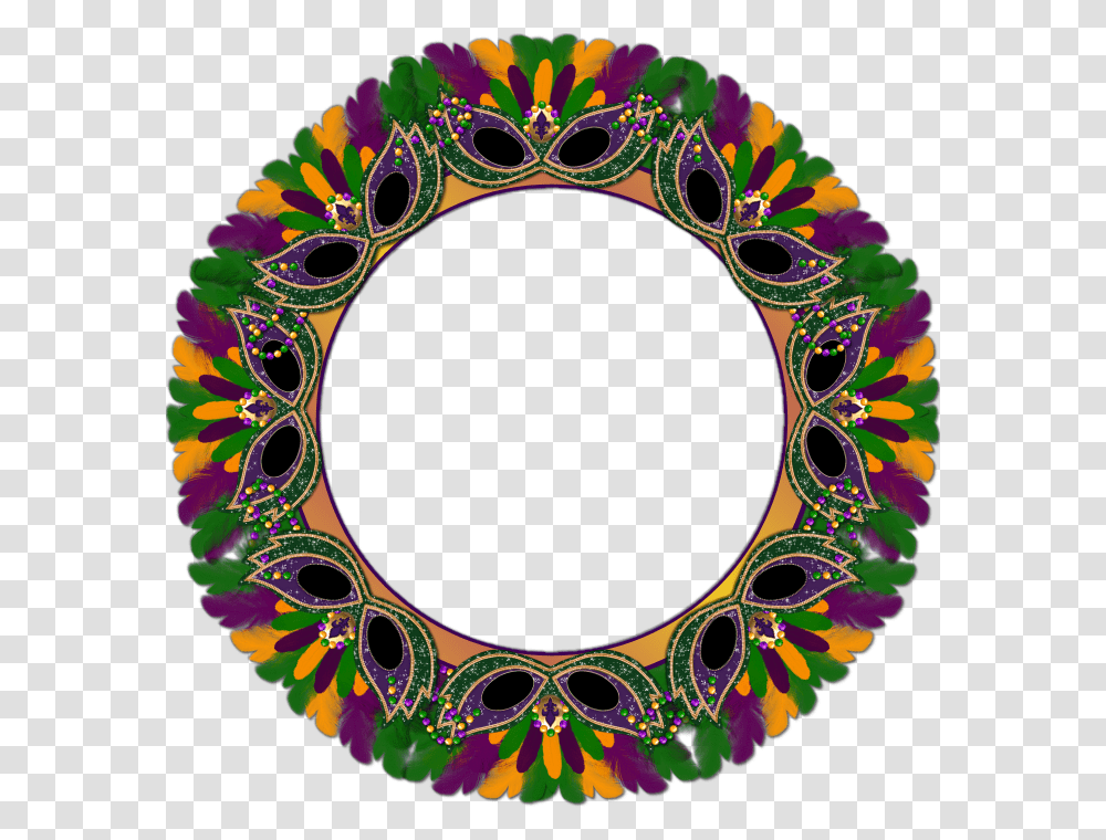 Mardi Gras Circle Clipart, Pattern, Ornament, Bracelet, Jewelry Transparent Png