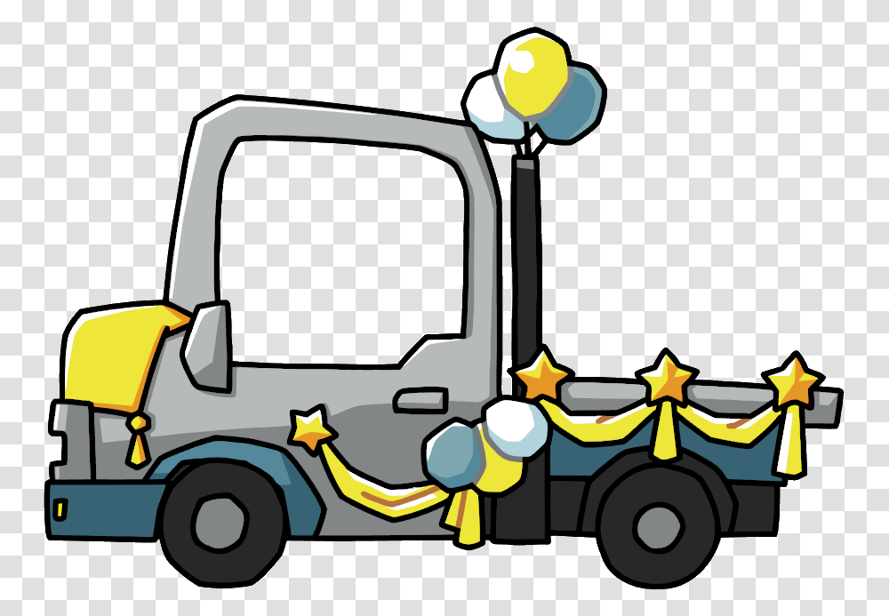Mardi Gras Clipart, Vehicle, Transportation, Lawn Mower, Golf Cart Transparent Png