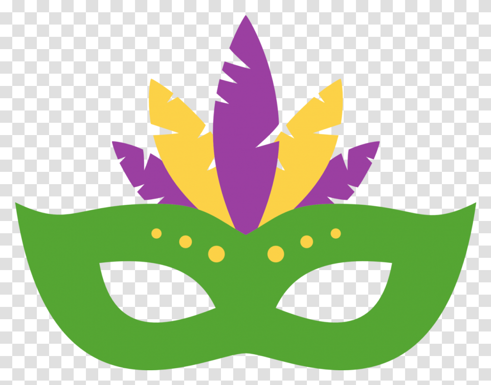 Mardi Gras Crown Cartoon Jingfm Louisiana Mardi Gras Mask, Plant, Crowd, Leaf, Accessories Transparent Png