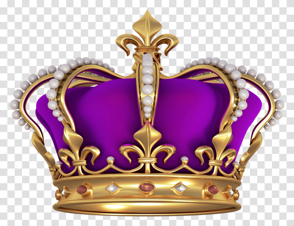 Mardi Gras Crown & Free Crownpng Purple And Gold Crown, Accessories, Accessory, Jewelry, Chandelier Transparent Png
