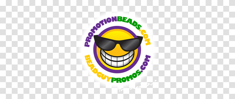 Mardi Gras Custom Beads Smiley, Label, Text, Sunglasses, Sticker Transparent Png