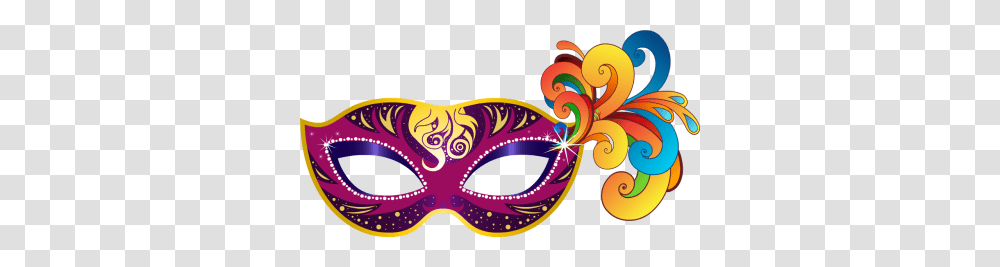 Mardi Gras Free Clip Art, Parade, Crowd, Carnival, Mask Transparent Png