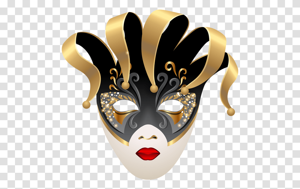 Mardi Gras Masks Clipart, Crowd, Parade, Carnival Transparent Png