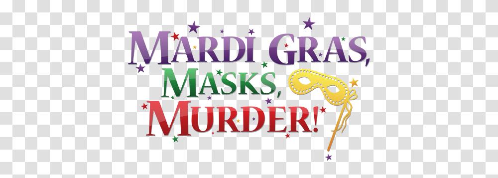 Mardi Gras Masks Murder All Domesticated Mystery, Number Transparent Png