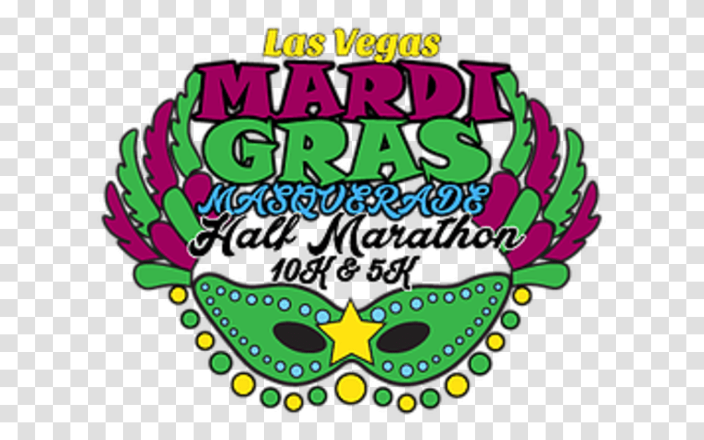 Mardi Gras Masquerade Half Marathon 10k Amp 5k, Parade, Crowd, Carnival, Flyer Transparent Png