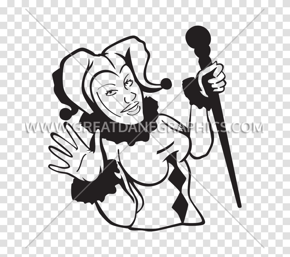 Mardi Gras Smile Production Ready Artwork For T Shirt Printing, Person, Performer, Ninja, Stencil Transparent Png