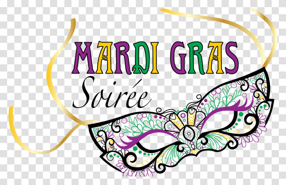 Mardi Gras Soire, Poster, Advertisement, Label Transparent Png