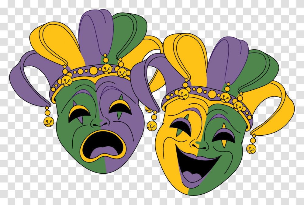 Mardi Theatre Gras Mask Vector Graphics Clipart Clip Art For Mardi Gras, Parade, Crowd, Doodle, Drawing Transparent Png