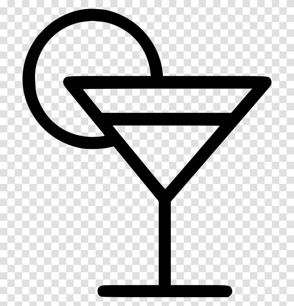 Margarita Cocktail Drink Icon Free Download, Triangle, Shovel, Tool Transparent Png