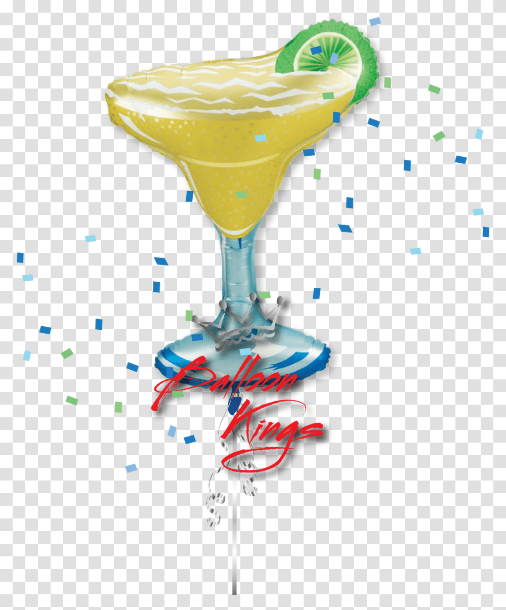 Margarita Glass Happy Birthday Large Margarita, Cocktail, Alcohol, Beverage, Drink Transparent Png
