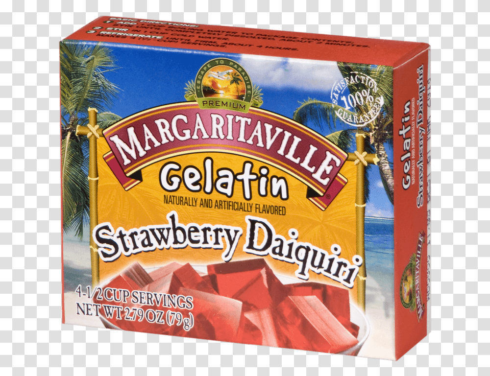 Margaritaville Strawberry Daiquiri Gelatin Snack, Food, Plant, Leisure Activities, Meal Transparent Png
