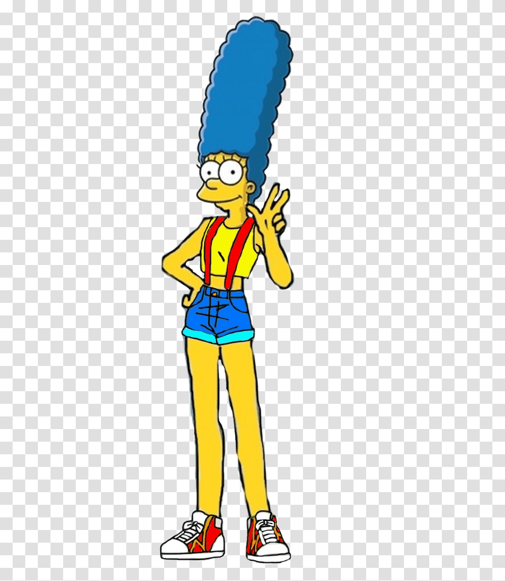 Marge Simpson, Costume, Standing, Person, Female Transparent Png