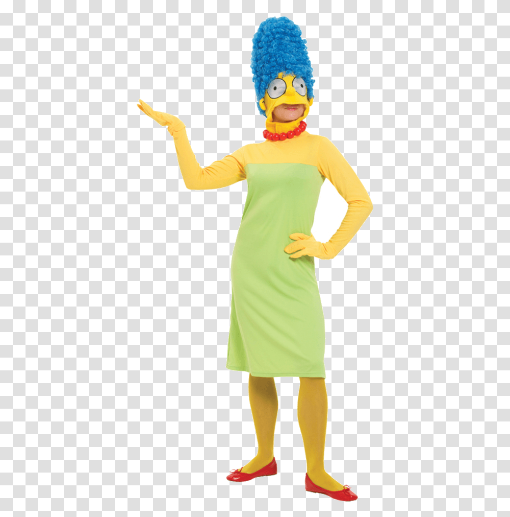 Marge Simpson, Dress, Sleeve, Female Transparent Png