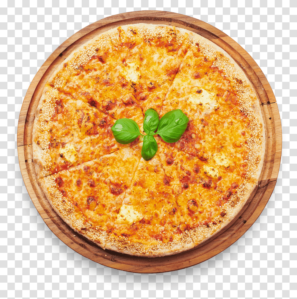 Margherita Pizza, Food, Dish, Meal, Plant Transparent Png