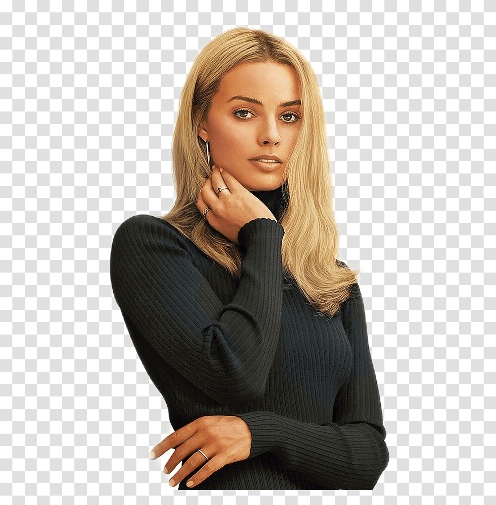 Margotrobbie Freetoedit Once Upon A Time In Hollywood, Face, Person, Human, Female Transparent Png