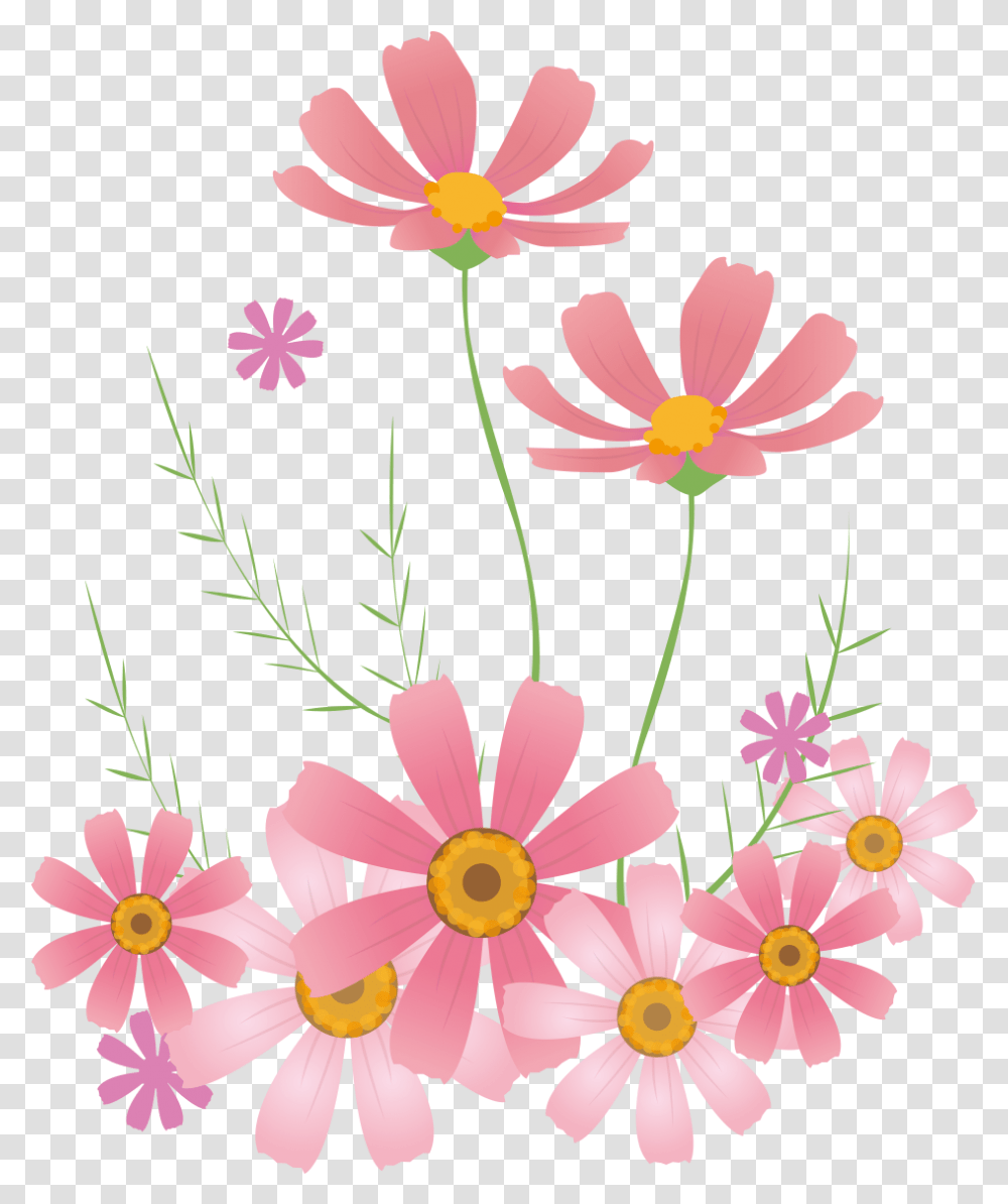 Marguerite Daisy, Floral Design, Pattern Transparent Png