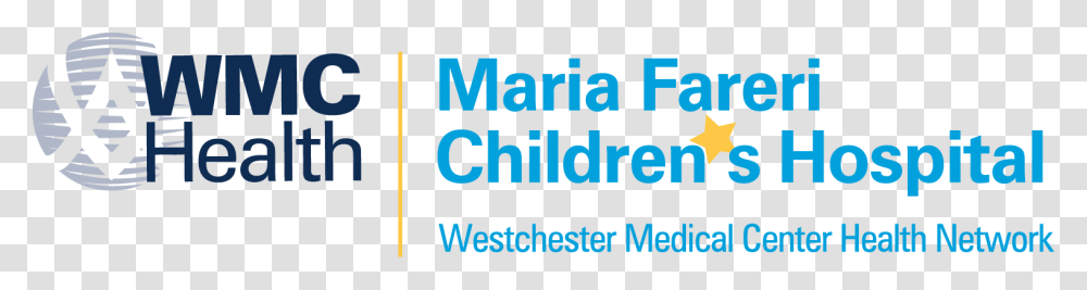 Maria Fareri Children's Hospital Logo, Word, Alphabet, Face Transparent Png