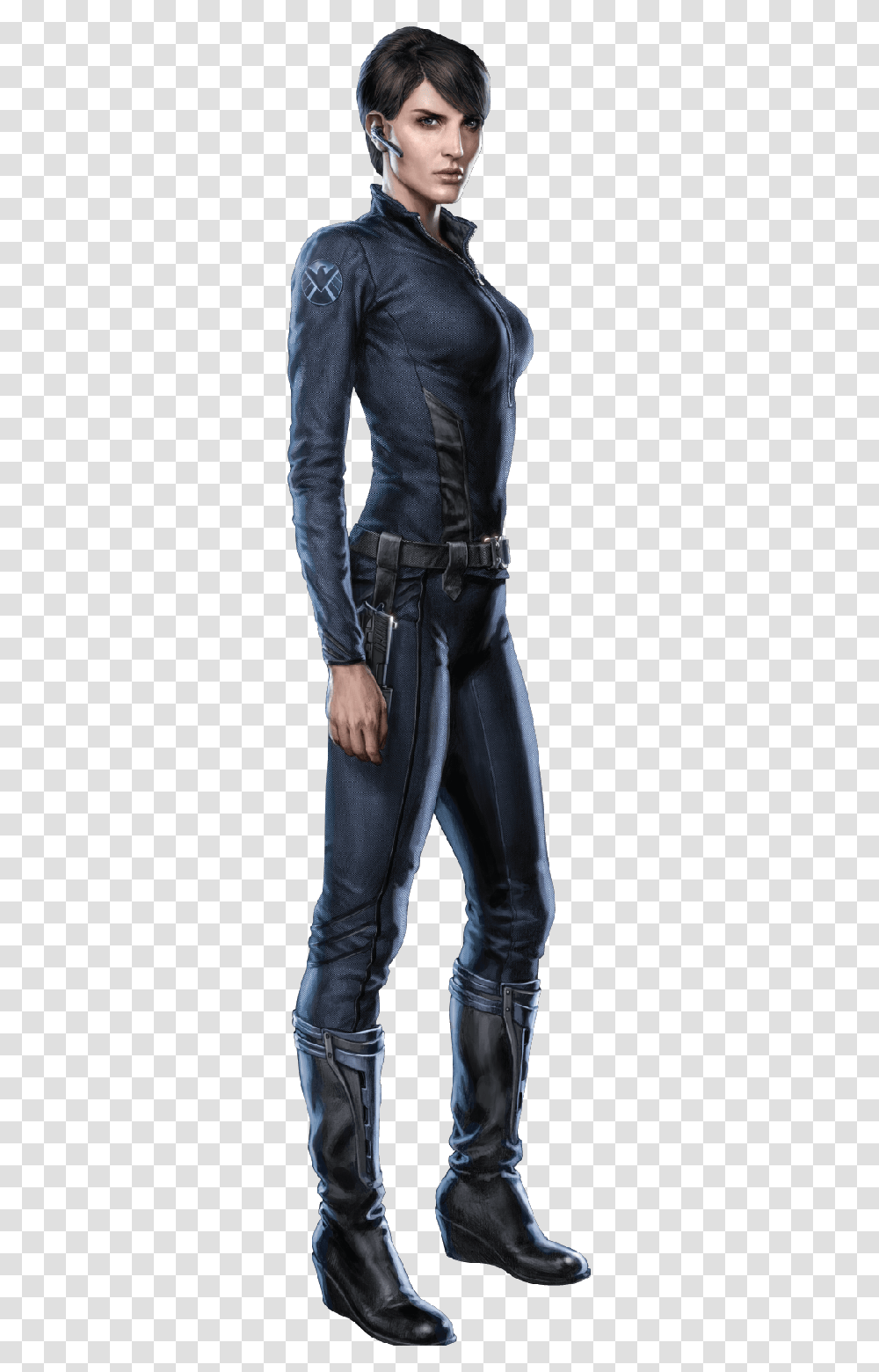 Maria Hill Marvel Avengers Alliance, Overcoat, Person, Sleeve Transparent Png