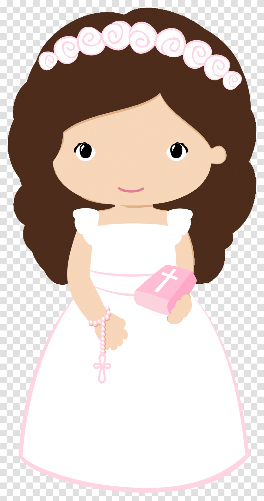 Maria Jose First Communion Paper Quilling Taps First Holy Communion Girl Clip Art, Doll, Toy, Snowman, Winter Transparent Png