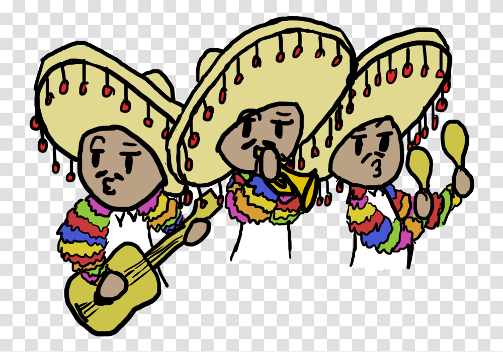Mariachi Band For My French Project, Apparel, Sombrero, Hat Transparent Png