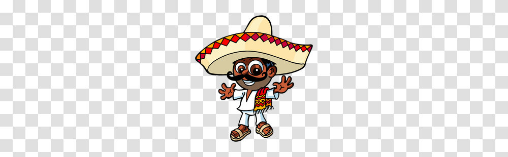 Mariachi Mexicano En Caricatura Image, Apparel, Sombrero, Hat Transparent Png