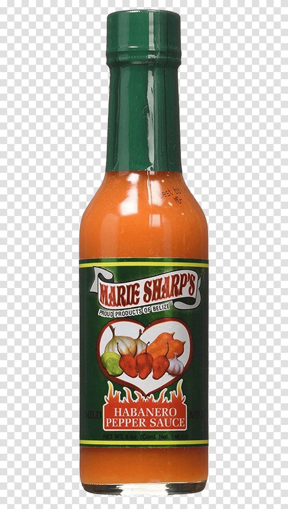 Marie Sharp S Habanero Pepper Sauce Mild Marie Sharp, Beverage, Alcohol, Bottle, Beer Transparent Png