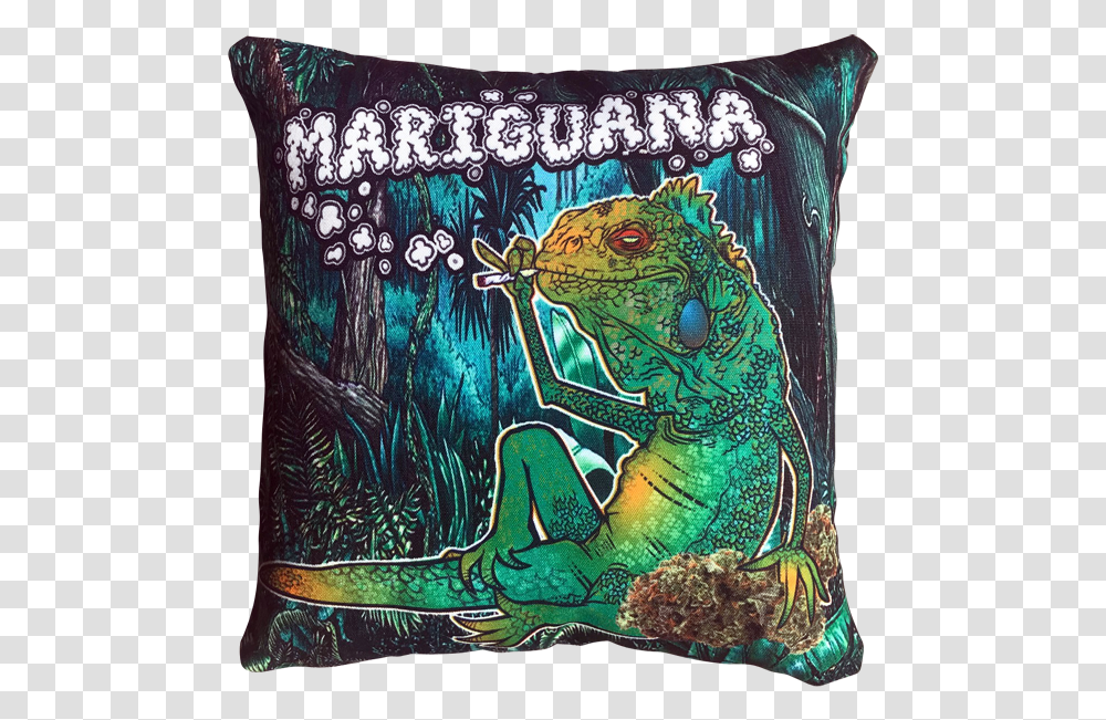 Mariguana Throw Pillow Cushion, Painting Transparent Png