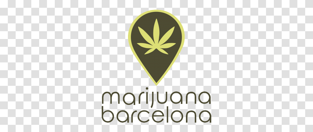 Marijuana Barcelona - We Will Help You Find The Best Logo, Plectrum, Text, Plant, Label Transparent Png