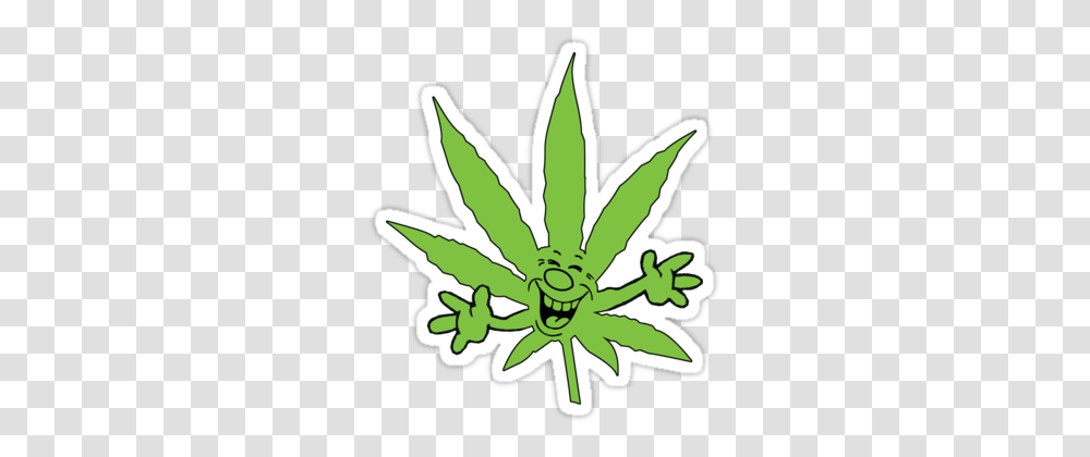 Marijuana Cartoons Similar Galleries Cartoon Weed Leaf Smoking, Plant, Stencil, Green Transparent Png