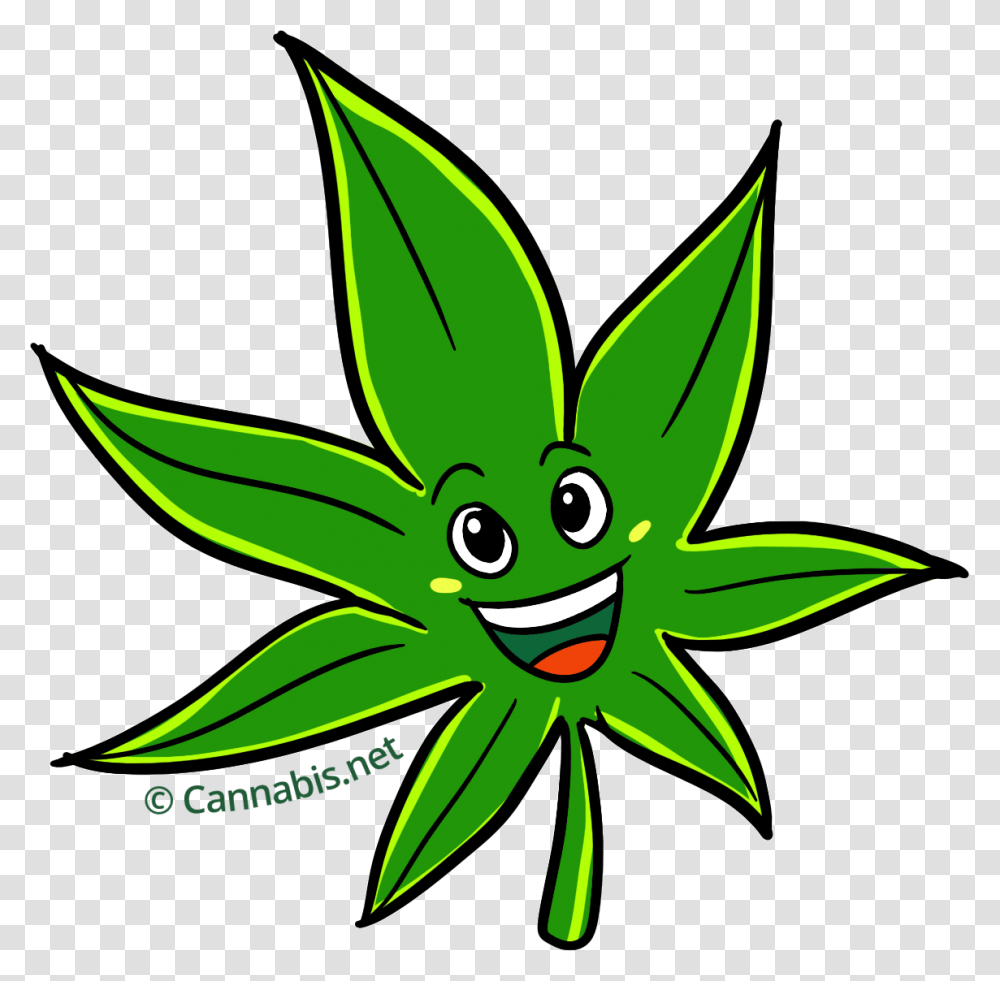 Marijuana Clipart Cartoon Marijuana, Plant, Leaf, Bird Transparent Png