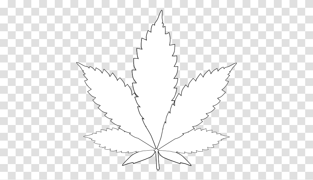 Marijuana Leaf Black And White Clipart Black And White Weed Leaf, Plant, Maple Leaf, Person, Human Transparent Png
