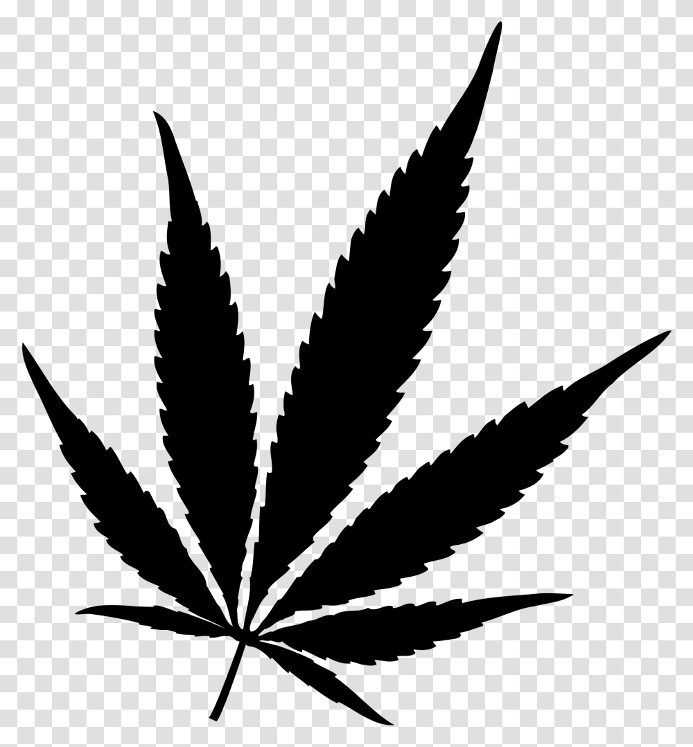 Marijuana Leaf Vector Black, Gray, World Of Warcraft Transparent Png