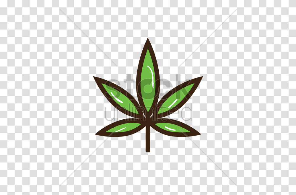 Marijuana Leaf Vector Image, Bow, Plant, Weapon Transparent Png