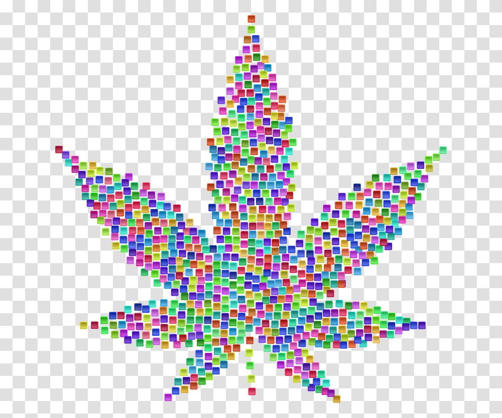 Marijuana Leaf Vector, Pattern, Ornament, Fractal, Purple Transparent Png