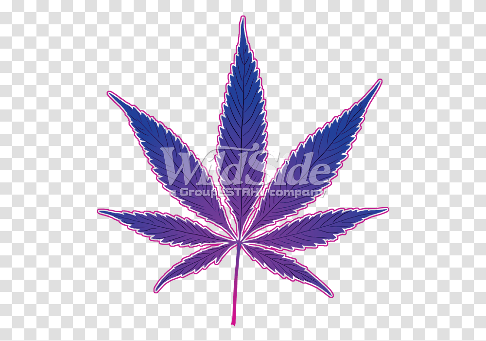 Marijuana Pot Leaf Download Marijuana Black And White, Plant, Purple, Bird, Animal Transparent Png