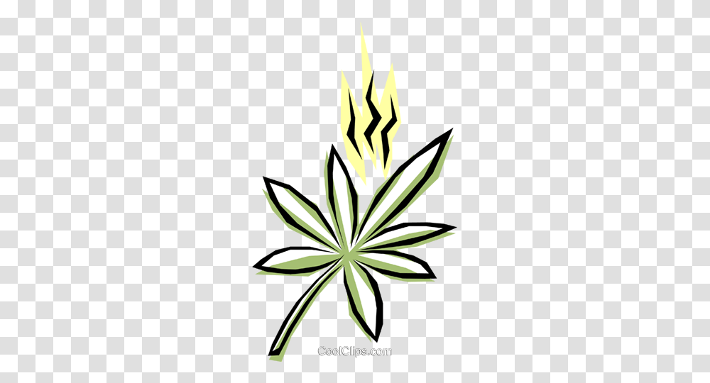 Marijuana Royalty Free Vector Clip Art Illustration, Plant, Flower, Blossom, Hemp Transparent Png