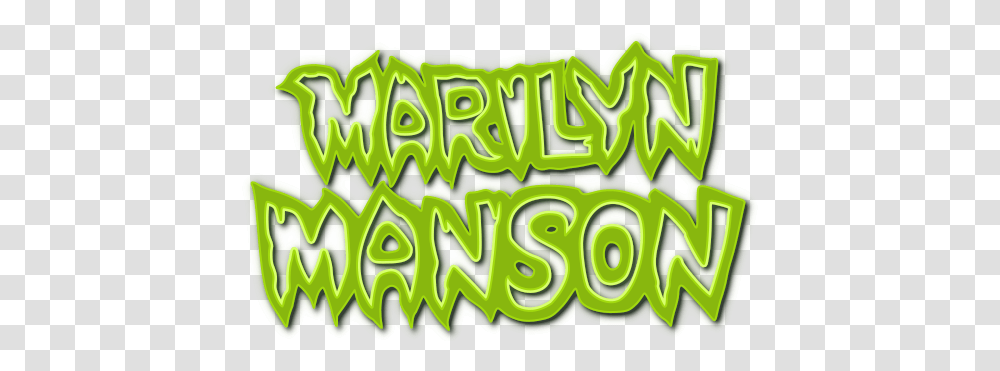 Marilyn Manson Marilyn Manson Logo, Text, Alphabet, Plant, Word Transparent Png