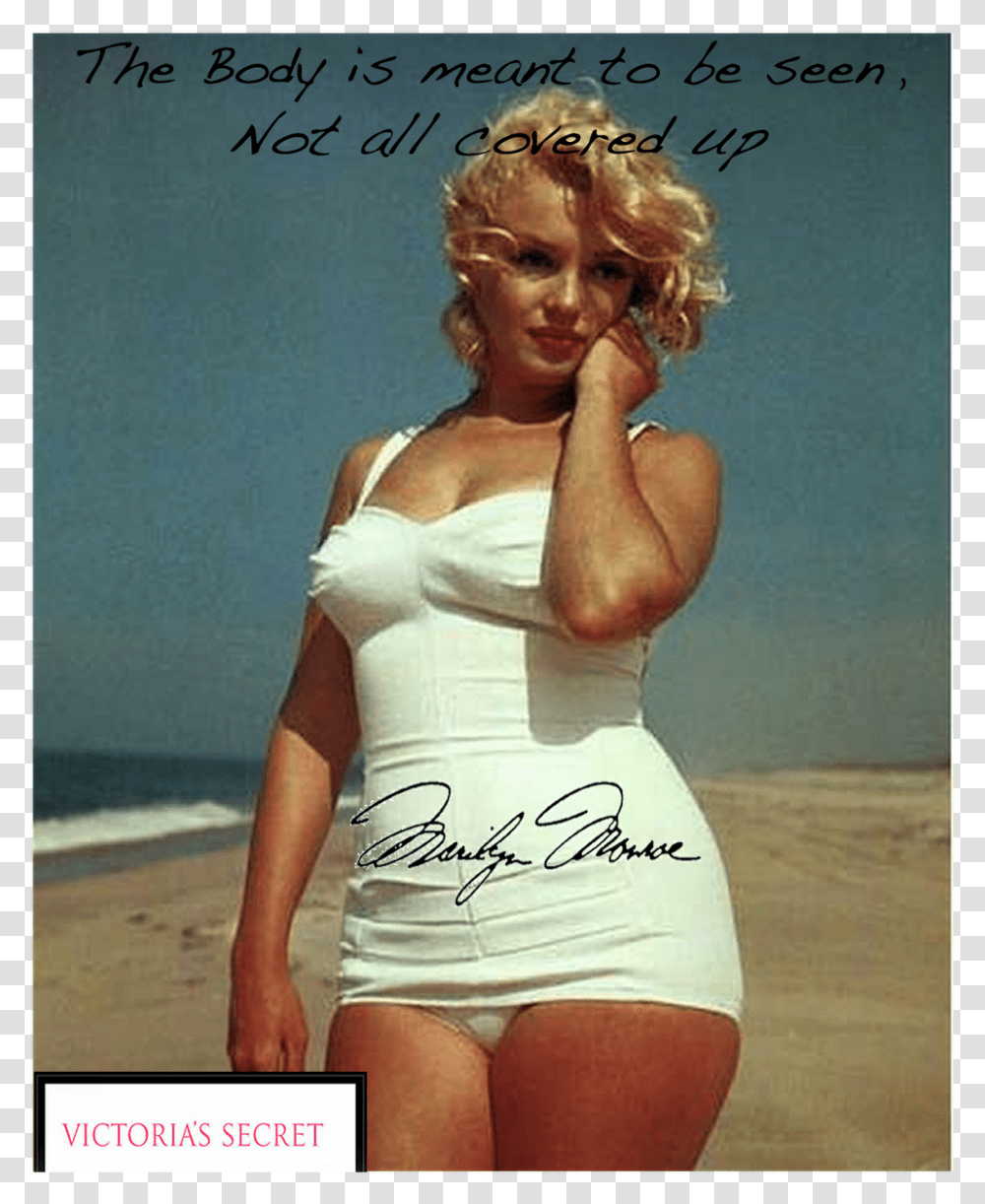 Marilyn Monroe Bikini Shoots, Person, Sea, Outdoors Transparent Png