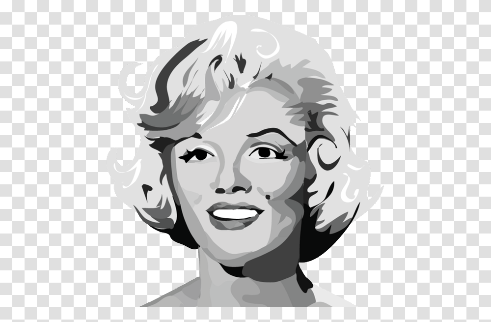 Marilyn Monroe, Celebrity, Head, Face, Person Transparent Png