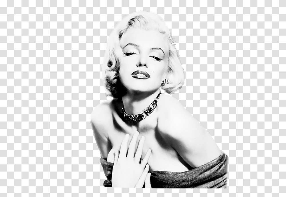 Marilyn Monroe, Celebrity, Necklace, Jewelry, Accessories Transparent Png