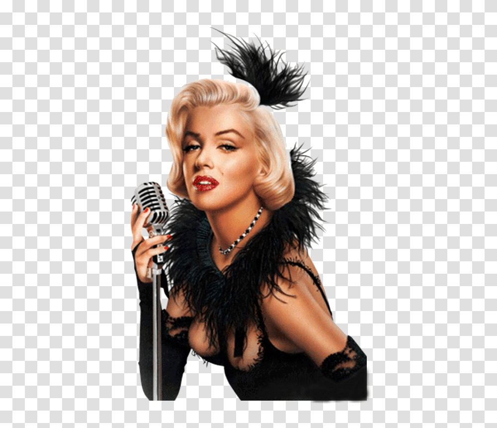 Marilyn Monroe, Celebrity, Person, Hair, Necklace Transparent Png