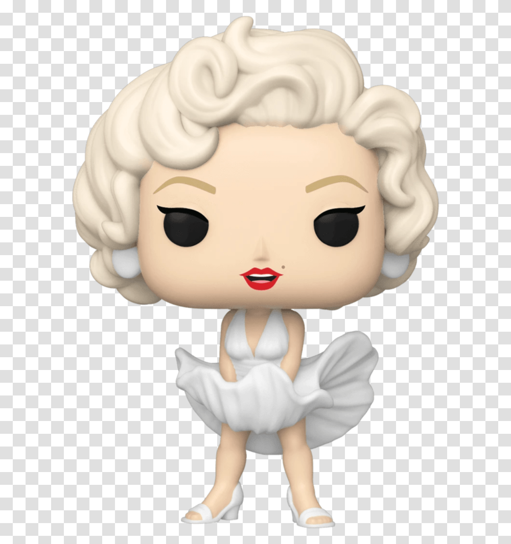 Marilyn Monroe Funko Pop, Doll, Toy Transparent Png