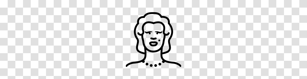 Marilyn Monroe Icons Noun Project, Gray, World Of Warcraft Transparent Png