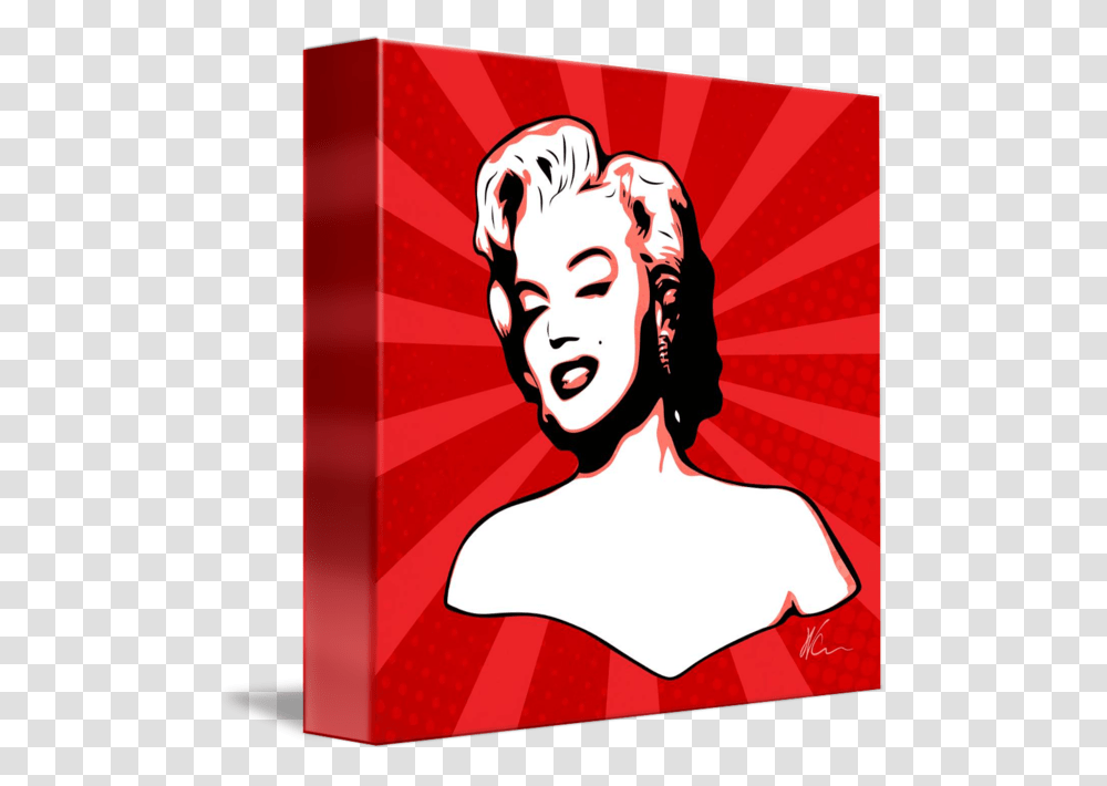 Marilyn Monroe Pop Art, Poster, Advertisement, Label Transparent Png
