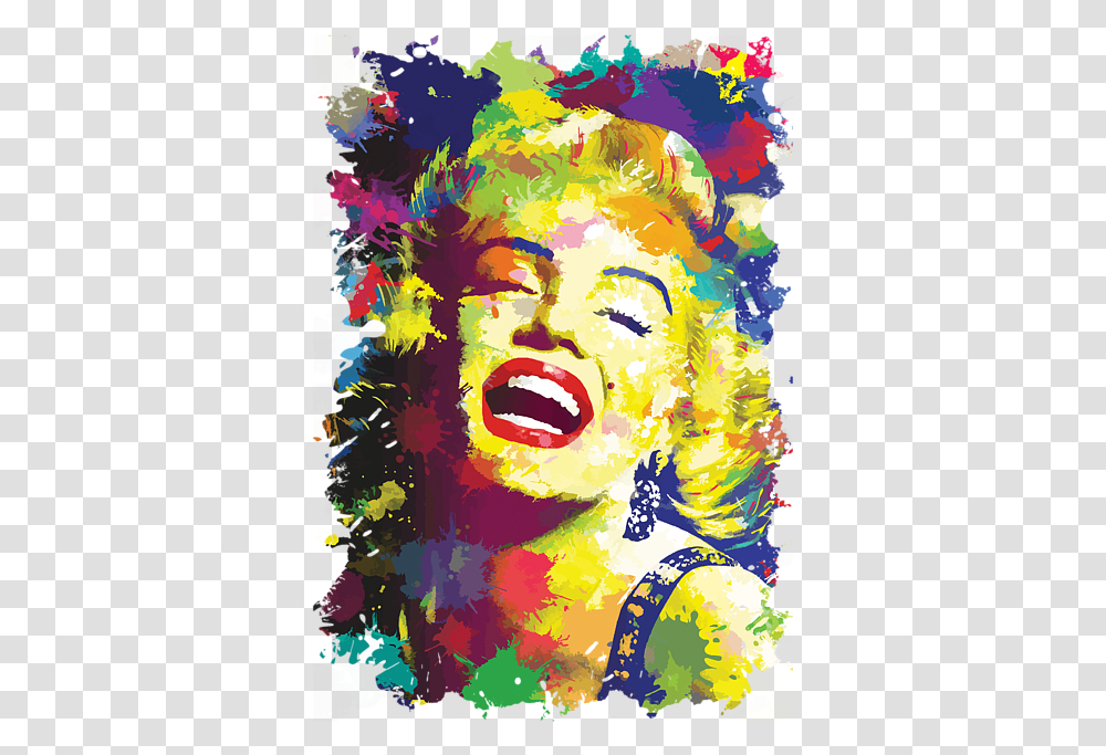 Marilyn Monroe Round Beach Towel Watercolor Marilyn Monroe, Modern Art, Graphics, Collage, Poster Transparent Png