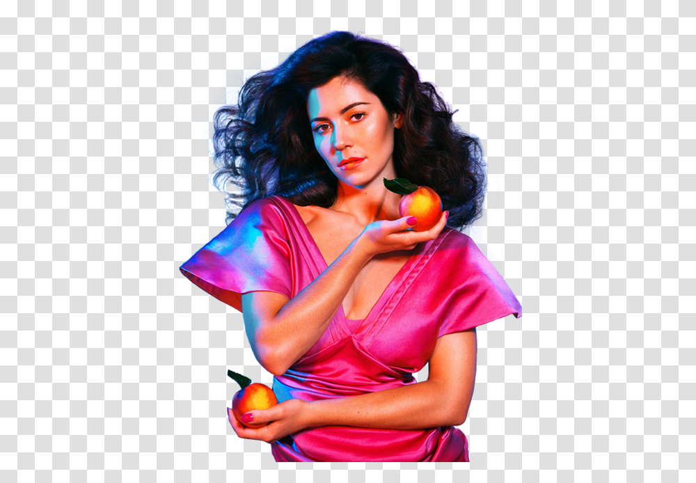 Marina And The Diamonds Froot Era, Person, Apple, Female Transparent Png