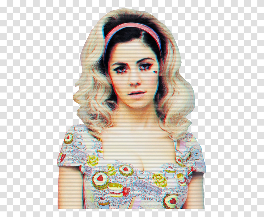 Marina And The Diamonds Lana Del Rey And Florence Welch, Face, Person, Head Transparent Png