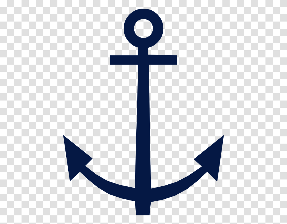 Marine Clipart Cross, Anchor, Hook Transparent Png